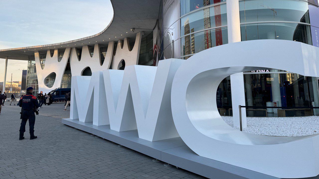 El operativo de los Mossos d'Esquadra durante el MWC 2025