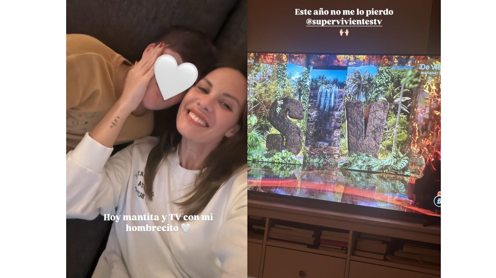 Jessica Bueno encuentra refugio en su hijo mayor