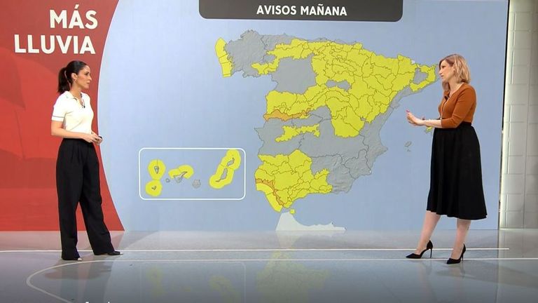 Llega la borrasca Jana: ¿dónde va a llover el fin de semana?