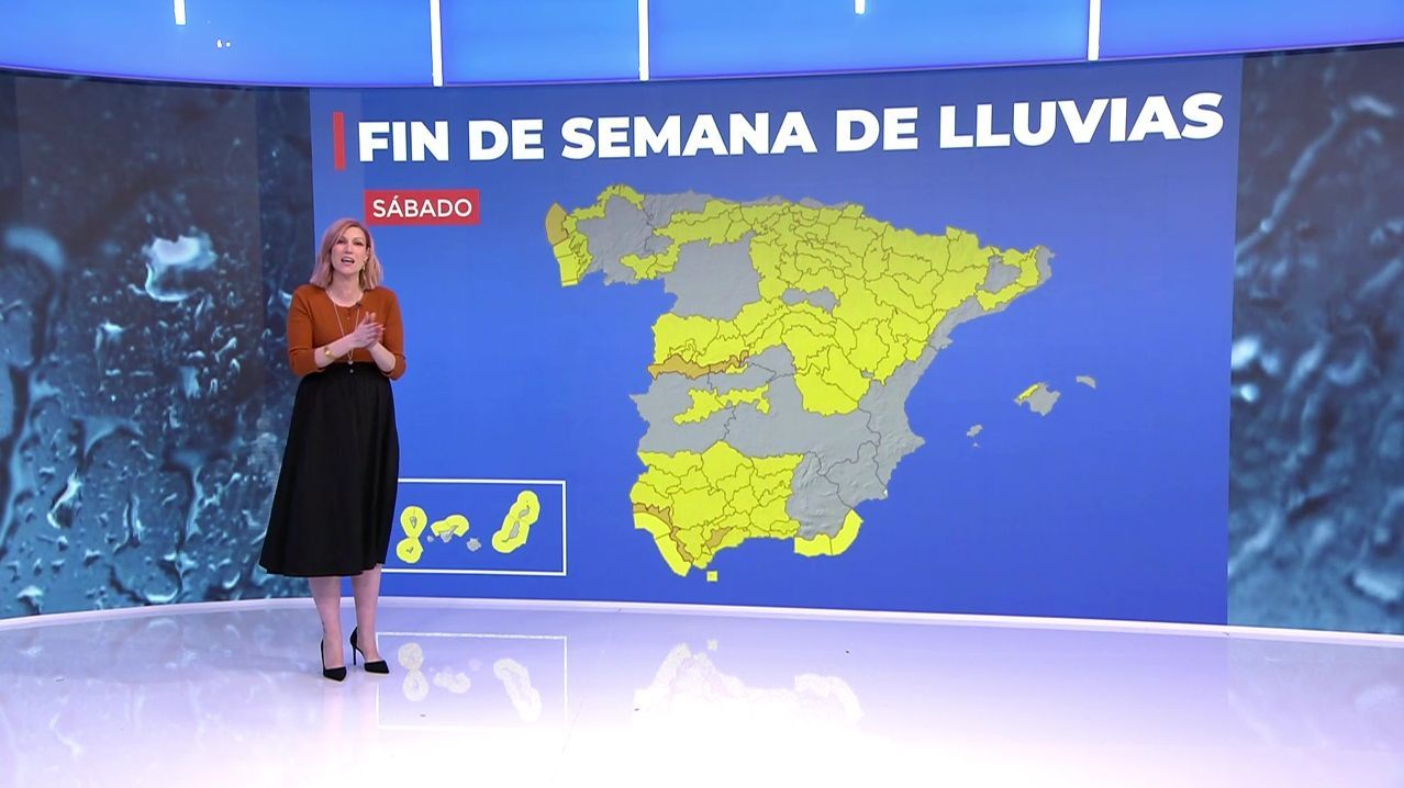 La borrasca Jana vuelve a dejar importantes precipitaciones en casi toda España