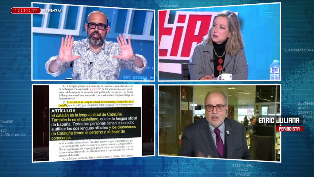 La monumental bronca entre Enric Juliana y Ana Oramas: "Esto es insultante, es demagogia barata"