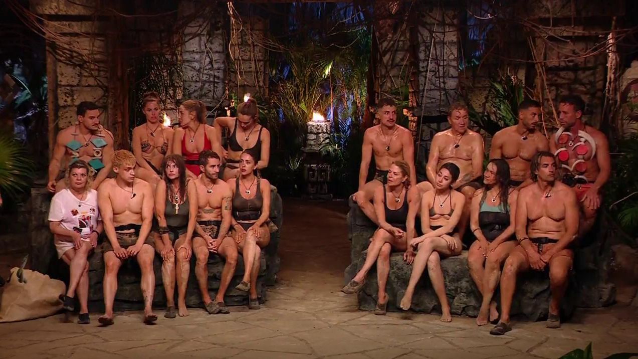 Los primeros baños en el barro dividen a los concursantes en Playa Furia y Playa Calma: la decisión de Borja, clave en el futuro de Terelu