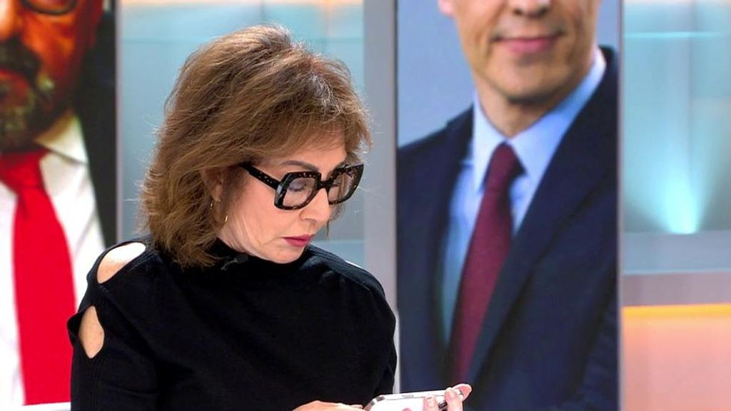 Aldama le muestra a Ana Rosa Quintana los mensajes de Ángel Víctor Torres