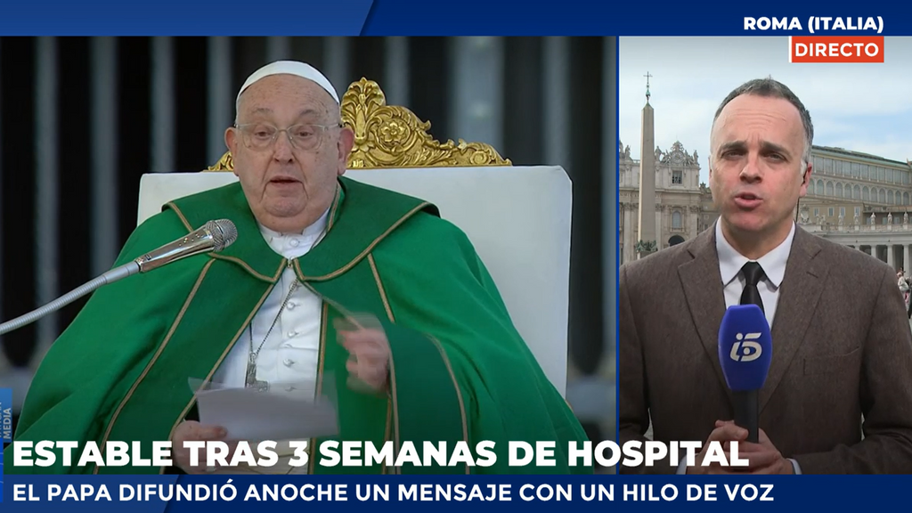 El Papa continúa estable