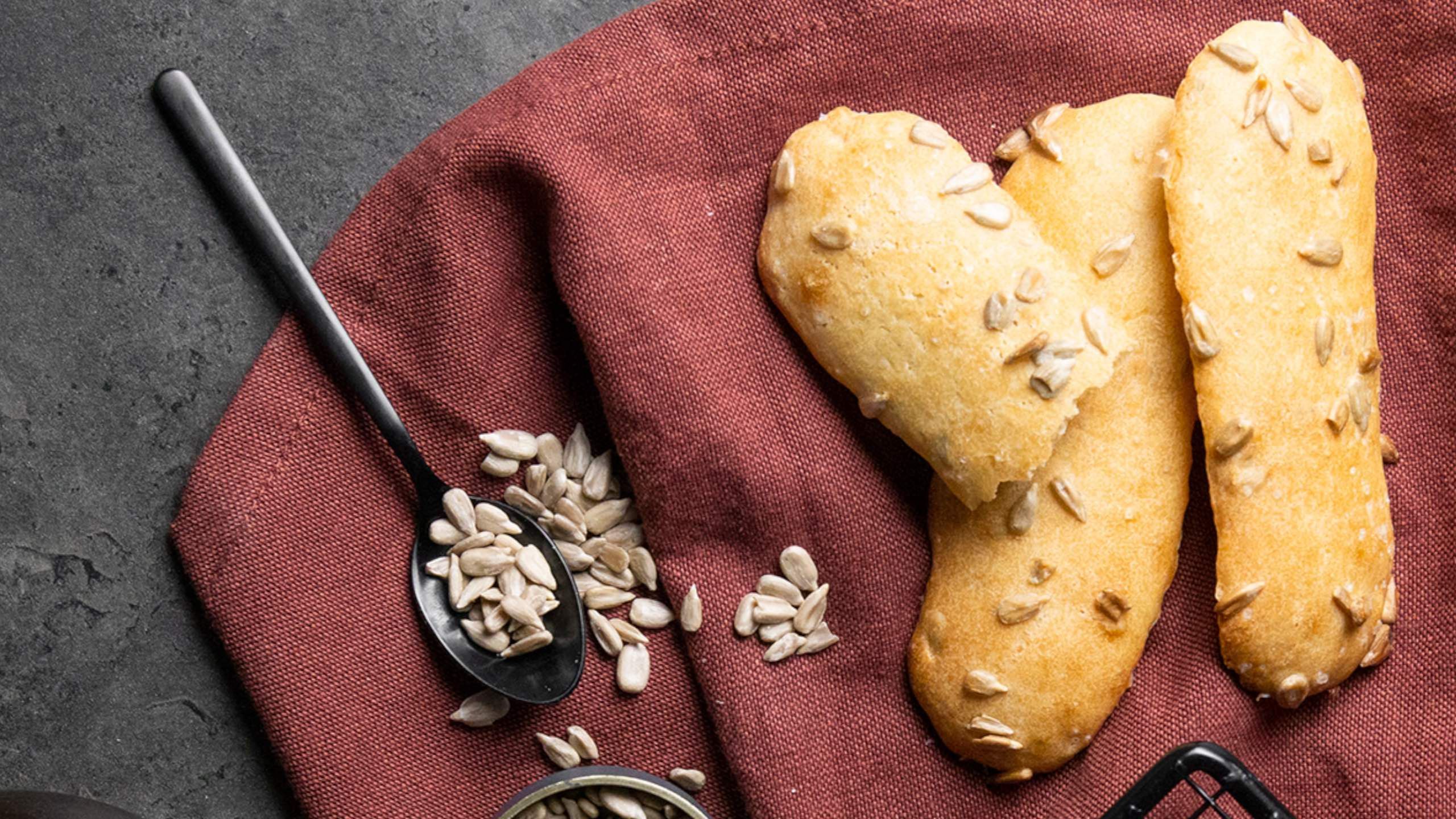 Rosquilletas de pipas de girasol