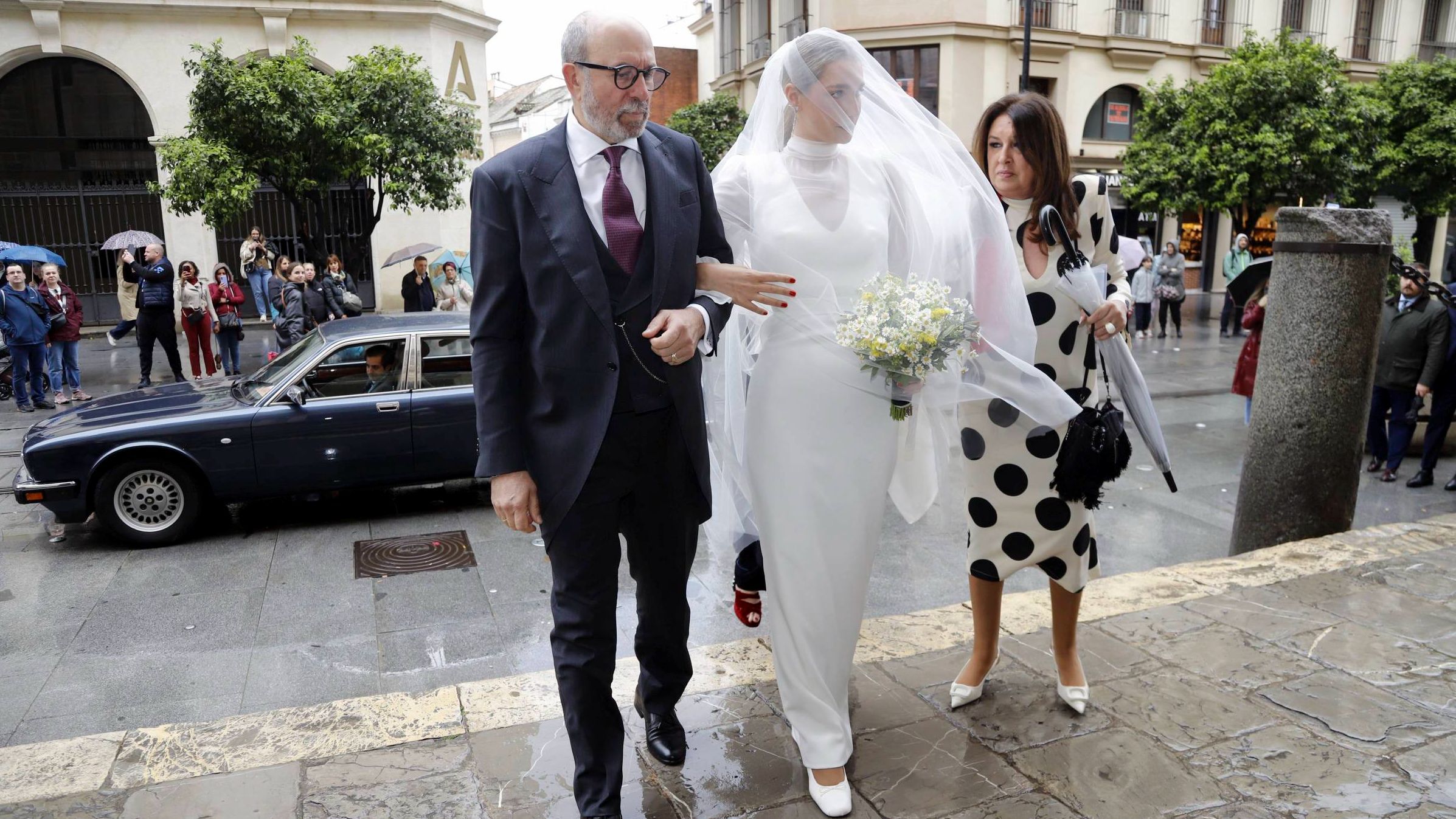 La llegada de la novia a la catedral