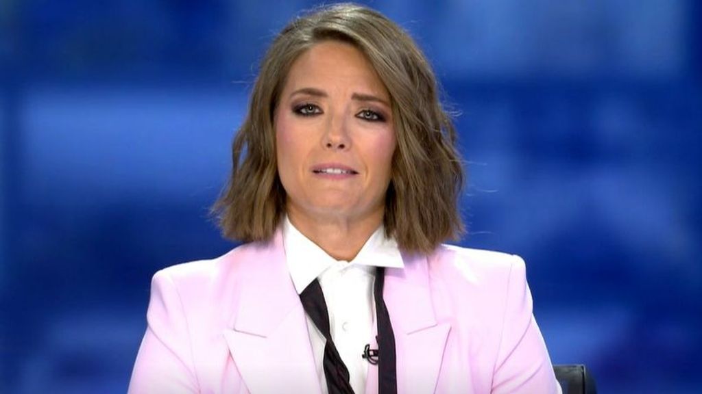 María Casado se despide entre lágrimas y con la voz entrecortada de David Cantero: "Disfruta de la vida como tú sabes"