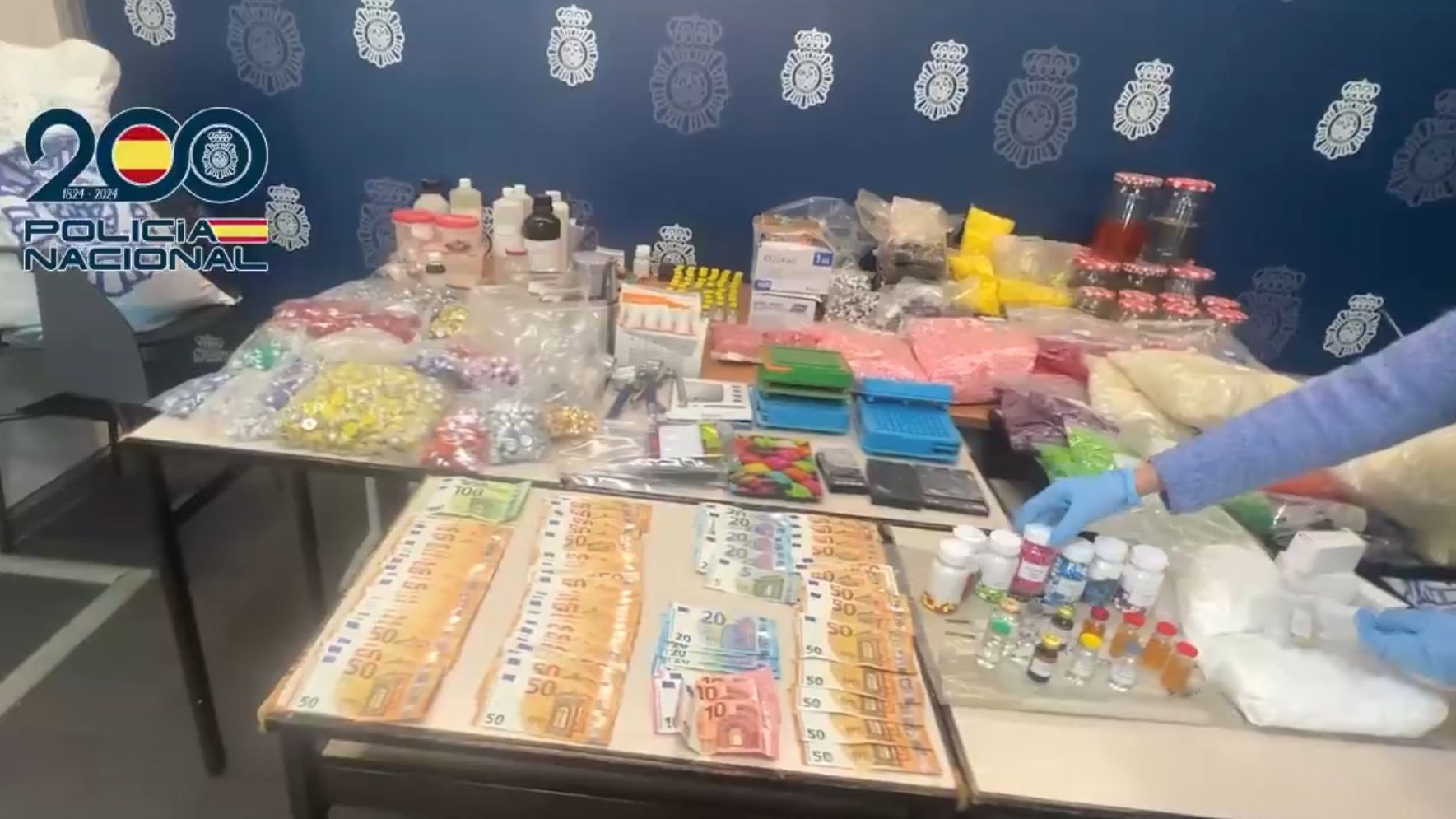 Descubren en Alicante un laboratorio clandestino que podía producir 3 millones de anabolizantes y esteroides