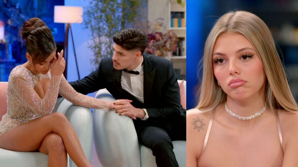 Álvaro reconoce que está "enamorado" de Mayeli y ella se rompe al descubrir que ha tenido contacto con Alba