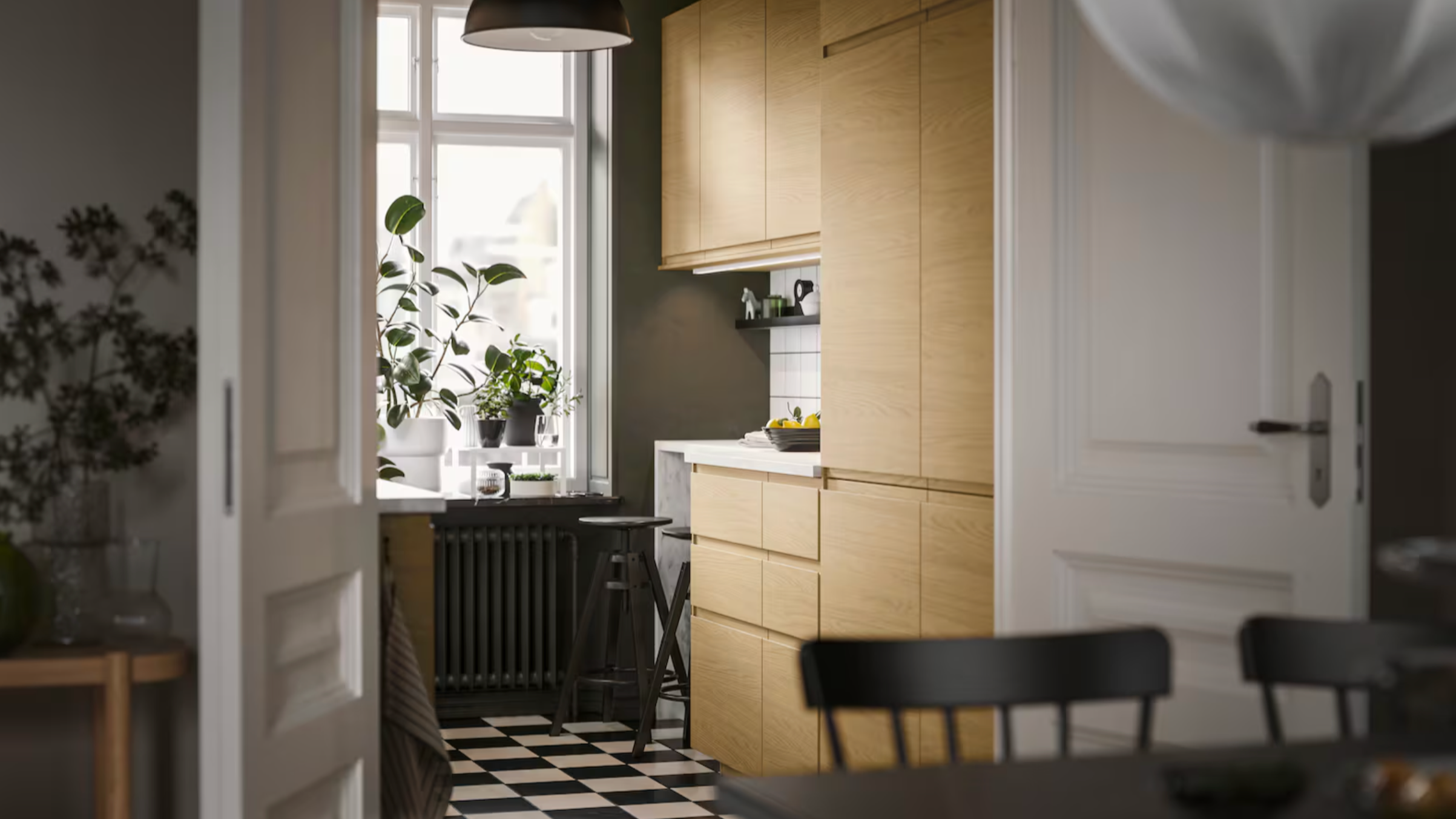 Cocina de estilo escandinavo