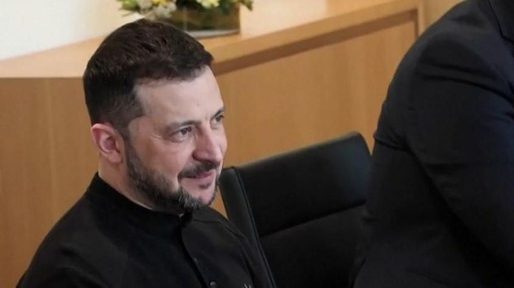 El presidente de Ucrania, Volodímir Zelenski.