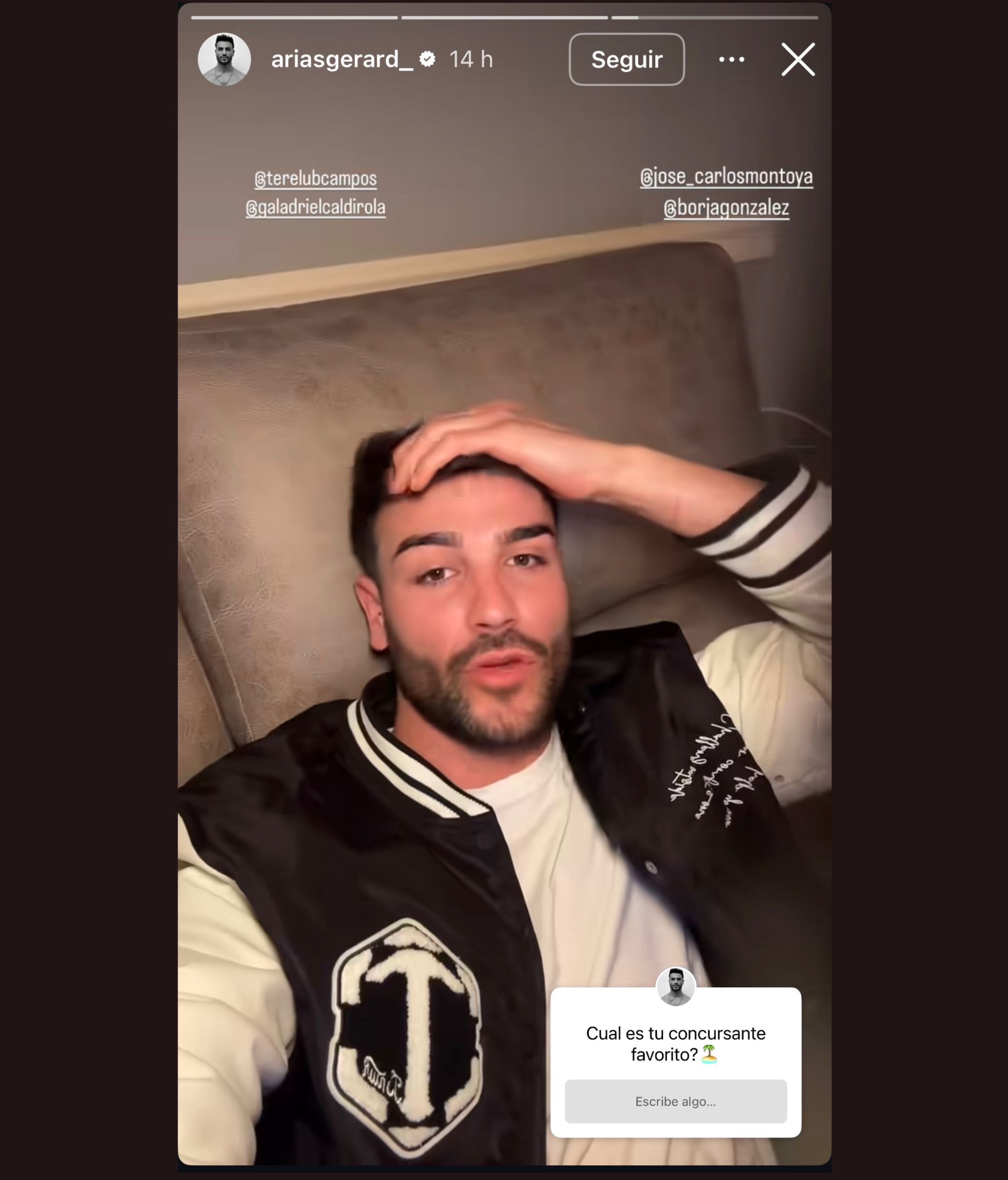 Gerard de 'La isla de las tentaciones 8' desvela sus concursantes favoritos de 'Supervivientes': "Hay una vieja amiga mía"