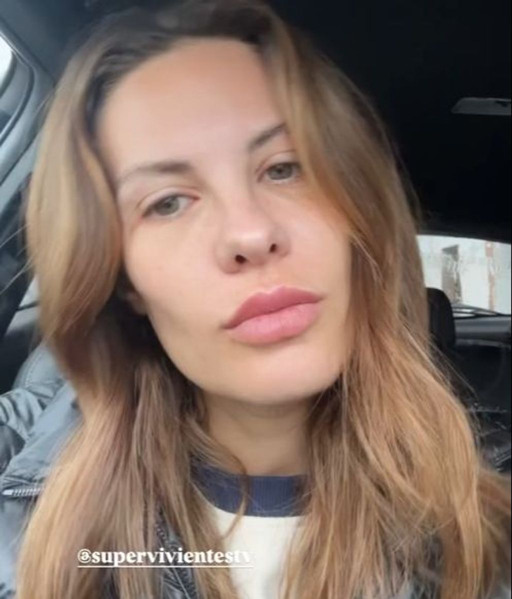 Jessica Bueno se graba en redes tras días de silencio