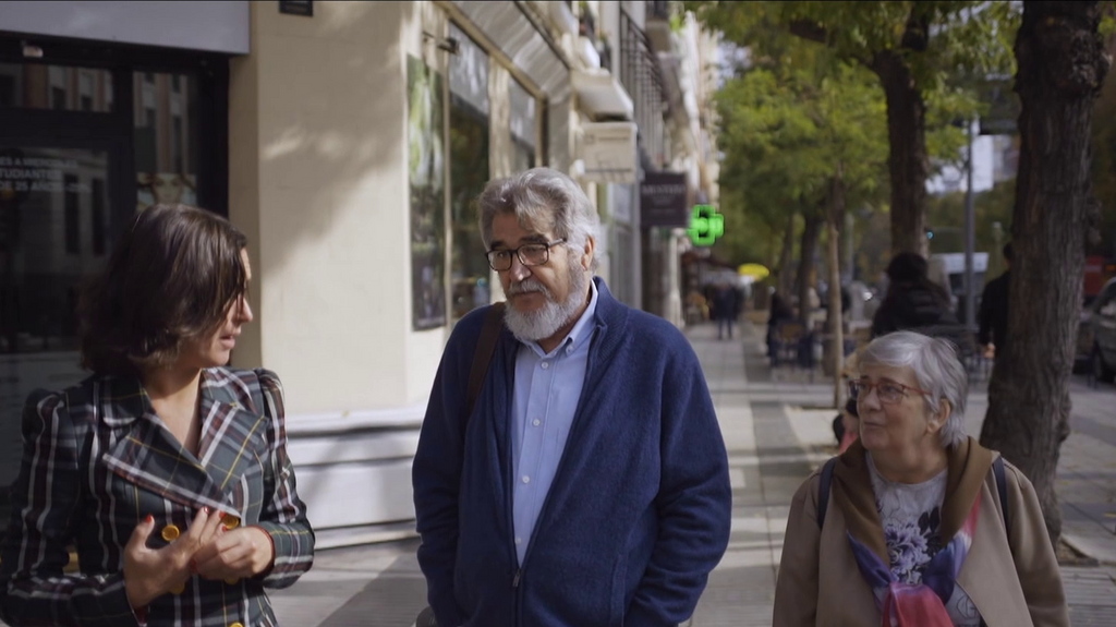 Julián y Marisa, vecinos del Barrio de Salamanca de Madrid