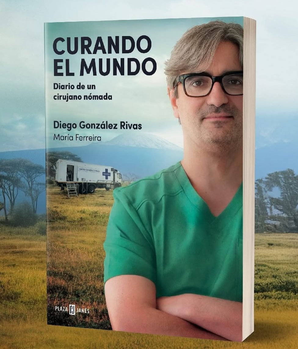 Libro 'Curando el mundo' de Diego González Rivas.