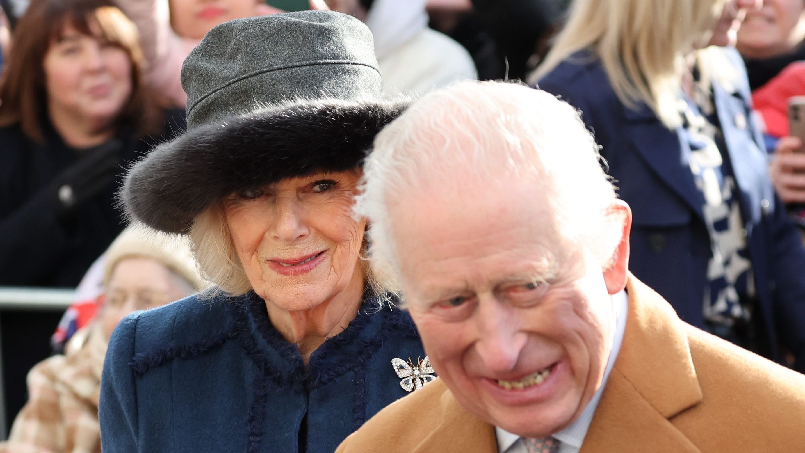 Los reyes Carlos III y Camilla en una imagen de archivo.