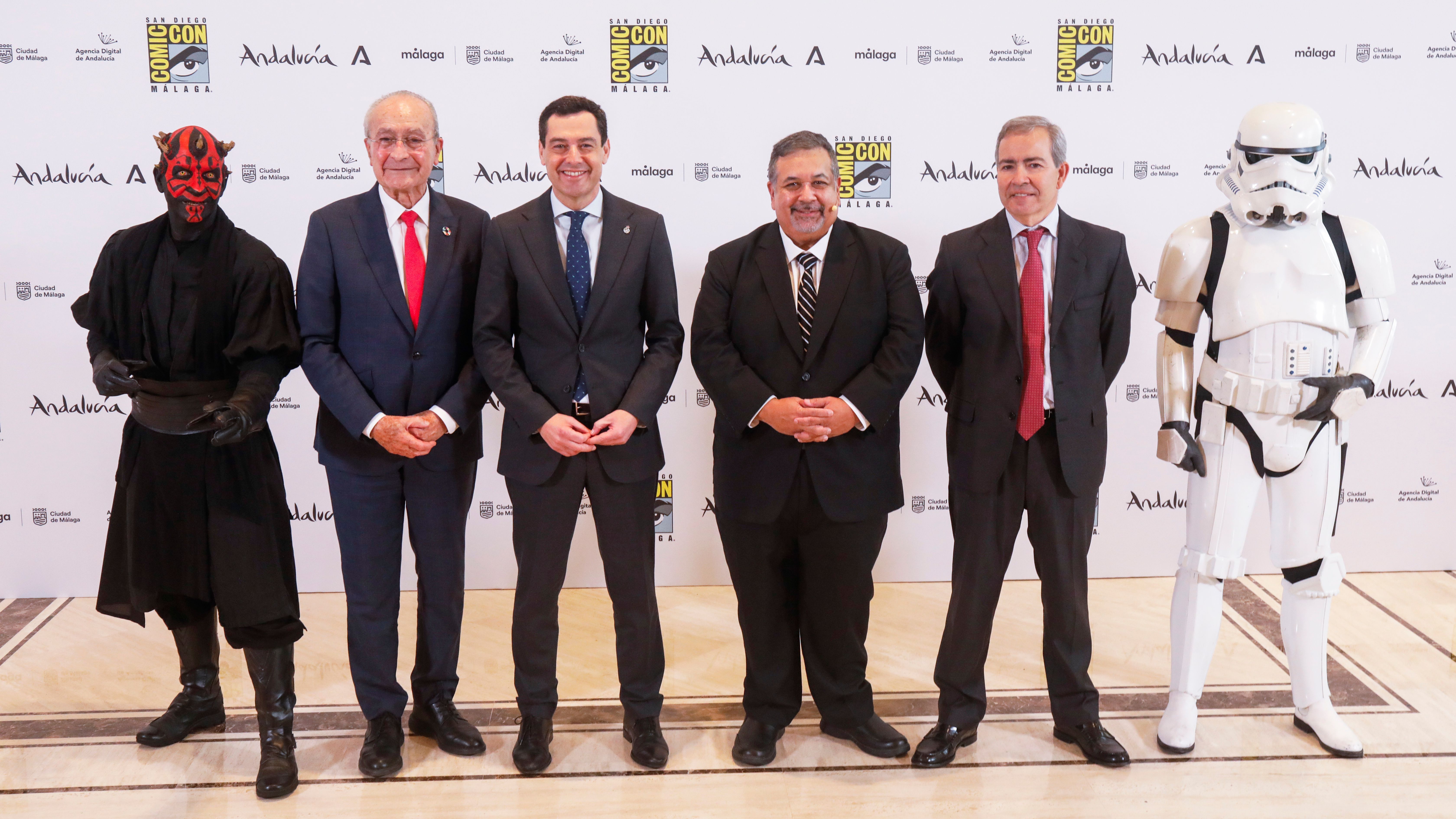 Presentación de la San Diego Comic-Con Málaga 2025