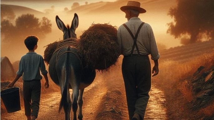 Recuerdo de Antonio, de 94 años, recreado en una imagen con Inteligencia Artificial