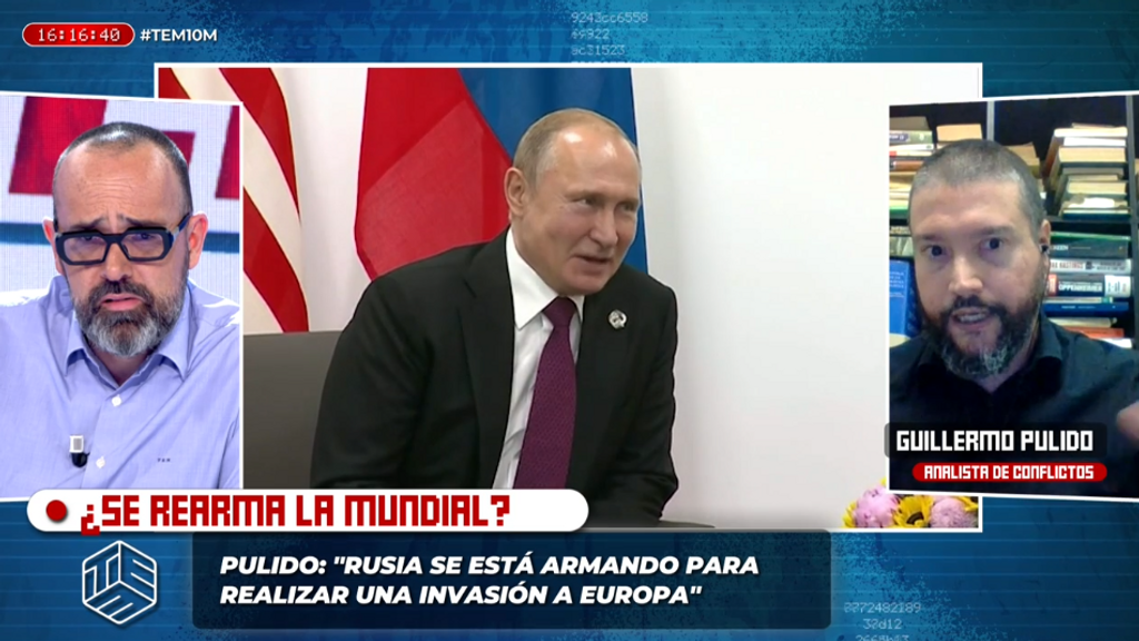 Risto Mejide, tras las palabras de un analista asegurando que "Rusia planea una posible invasión a Europa": "Eso es muy serio"