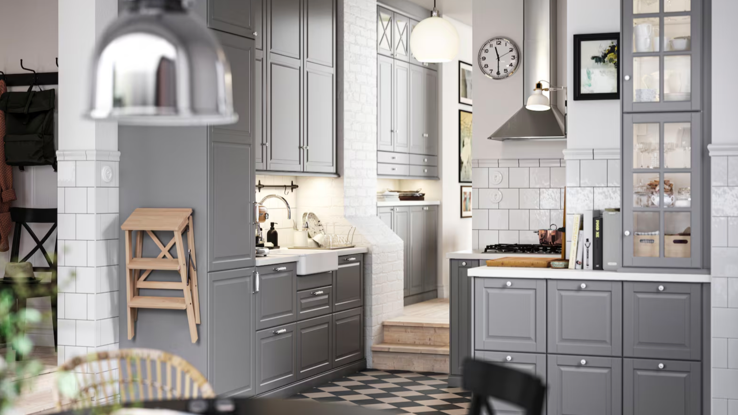 Una de las cocinas de Ikea, de estilo rústico Una de las cocinas de Ikea, de estilo rústico