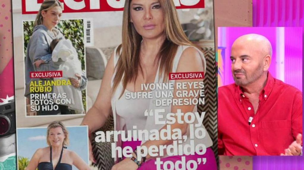 Exclusiva| Luis Piego desvela el momento más complicado en la vida de Ivonne Reyes: "Está arruinada, ha perdido diez millones de euros"