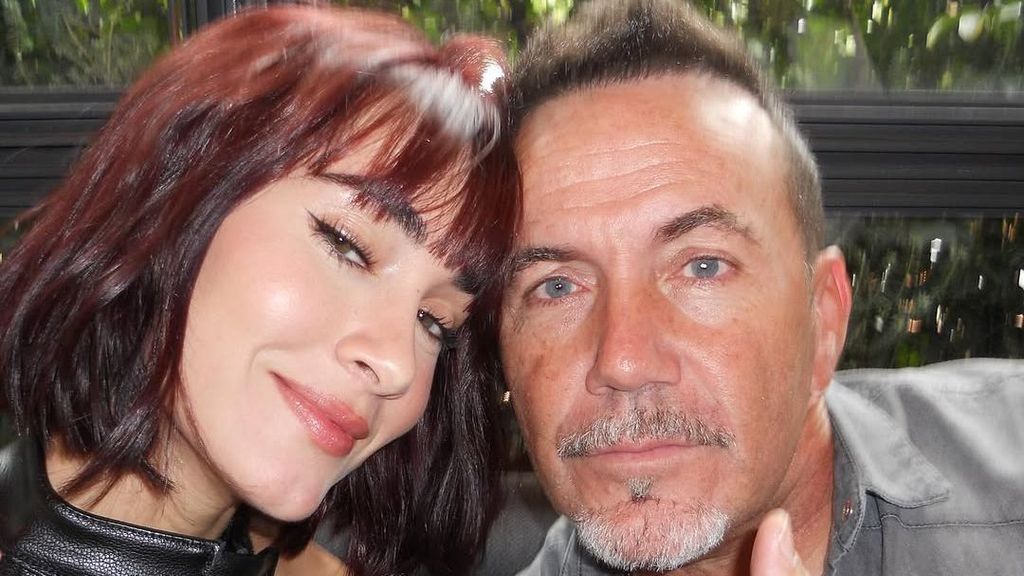 Aitana y su padre, Cosme Ocaña