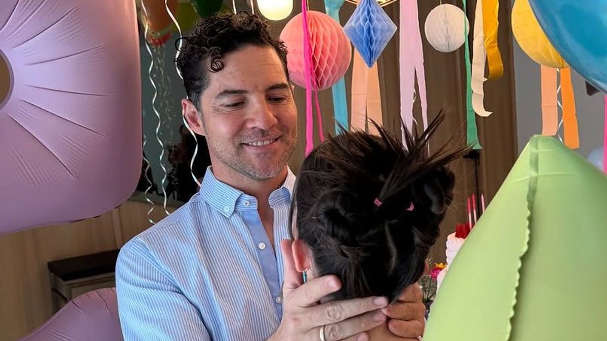 David Bisbal y su hija Ella