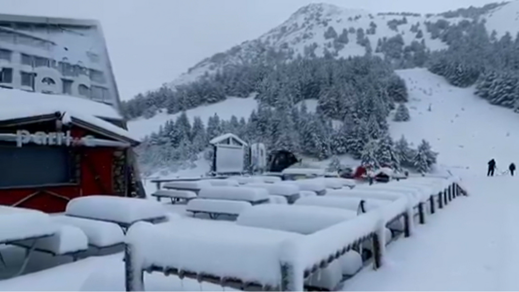 La borrasca Jana trae nieve a la península