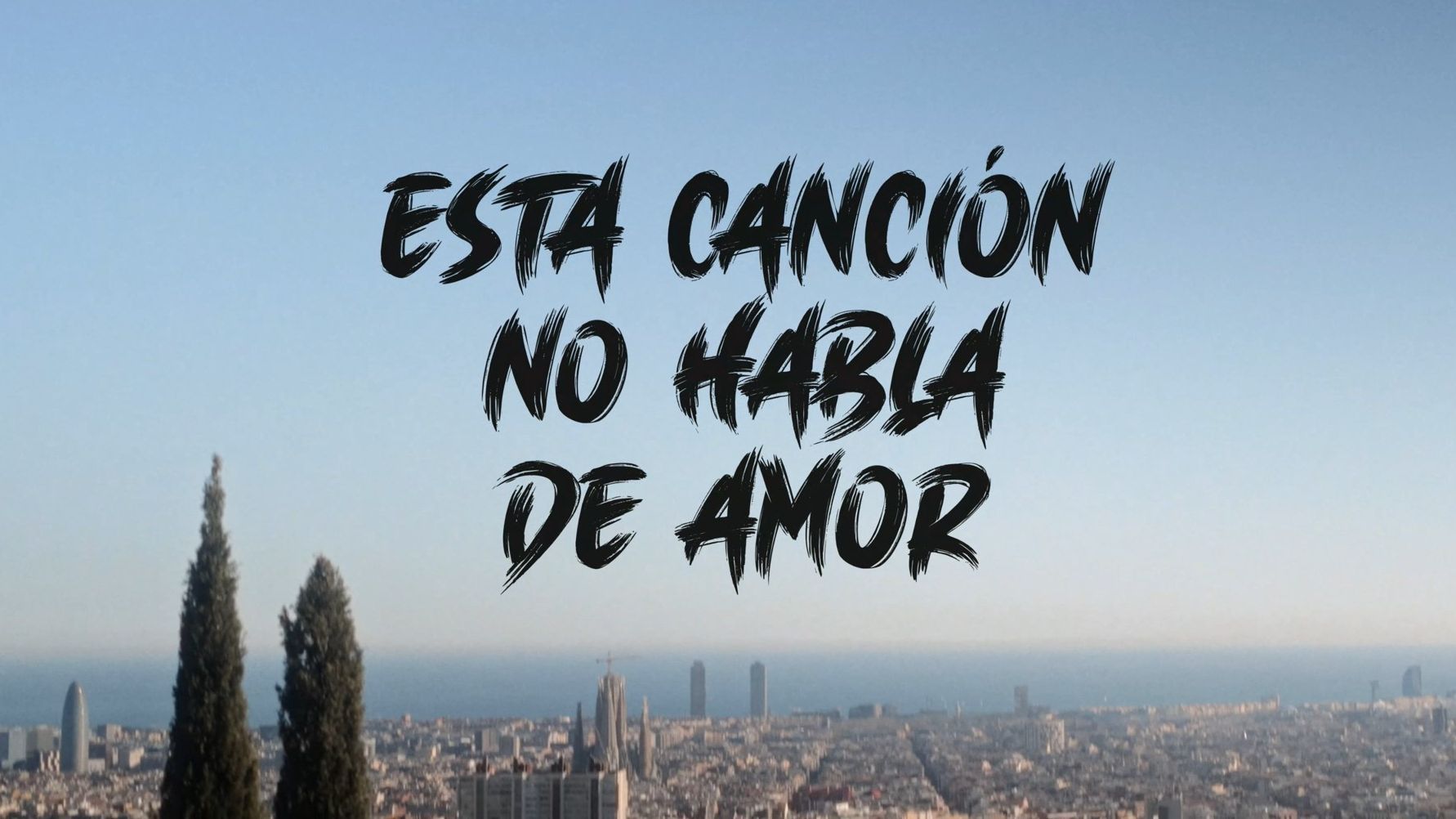 La Oveja Negra "Esta canción no habla de amor"