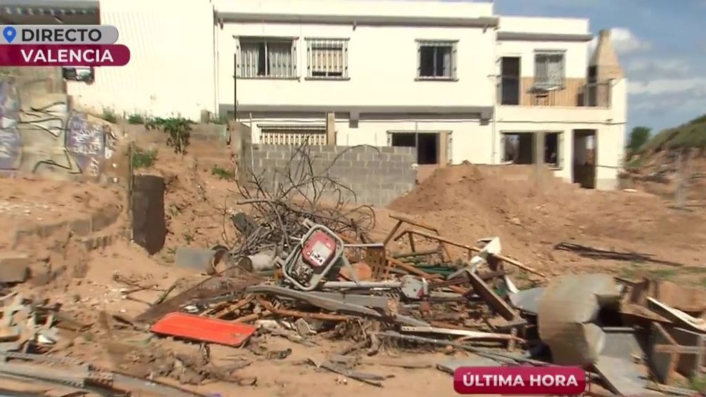 Los destrozos en la vivienda de Marisa