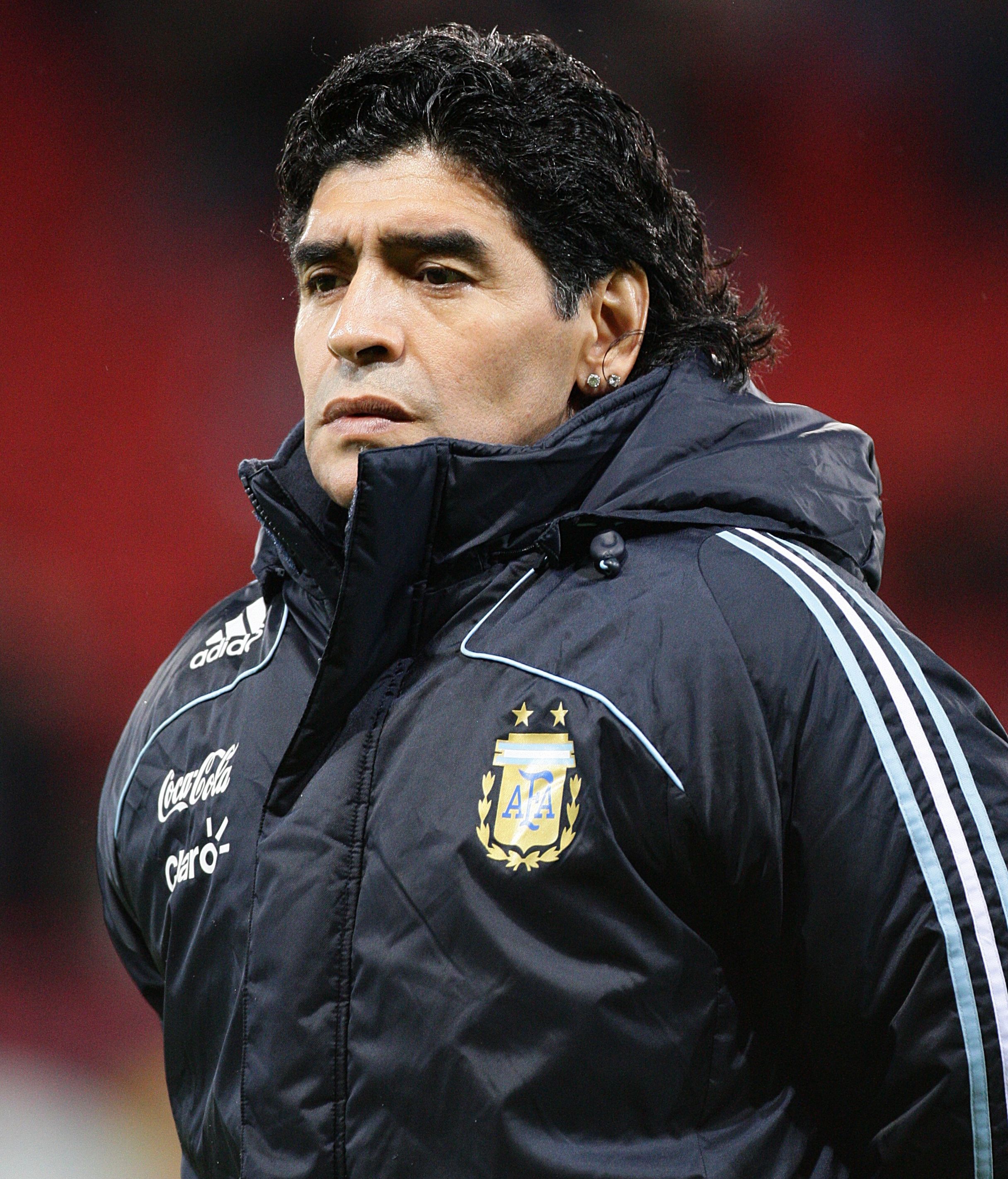 Maradona en una imagen de archivo.