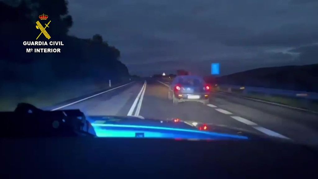 Persecución en Verín, Galicia: se fuga de un control y la detienen 20 kilómetros después