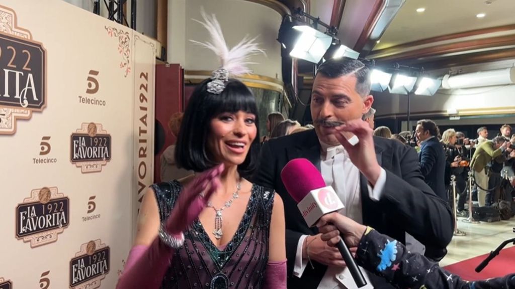 Así ha sido la alfombra roja de 'La Favorita 1922': complicidad entre sus protagonistas y el apoyo de las estrellas de Mediaset EXCLUSIVO WEB 12/03/25