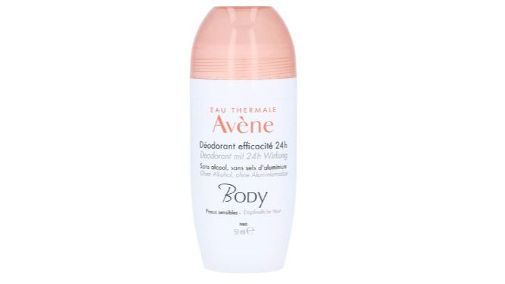Avène desodorante roll on 24h
