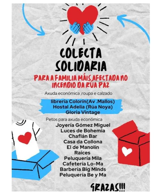 Campaña solidaria Os Mallos