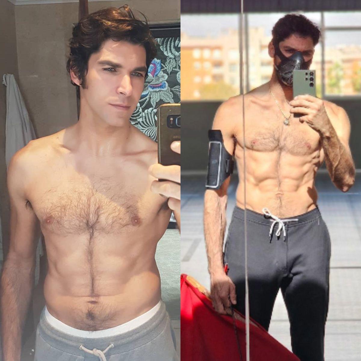 El antes (2019) y después de Cayetano Rivera