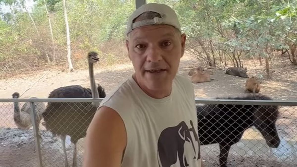 Frank Cuesta en el 'Santuario Libertad'.
