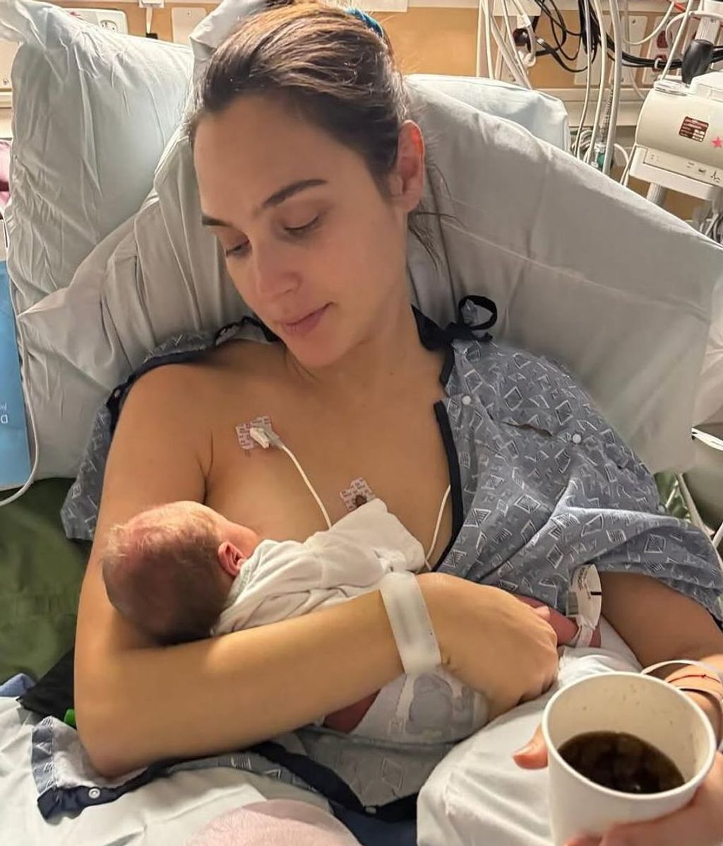 Gal Gadot durante su embarazo.