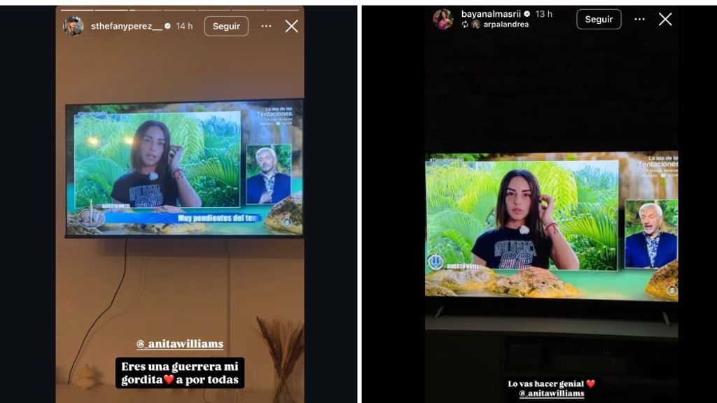 Las compañeras de 'La isla de las tentaciones' muestran su apoyo a Anita