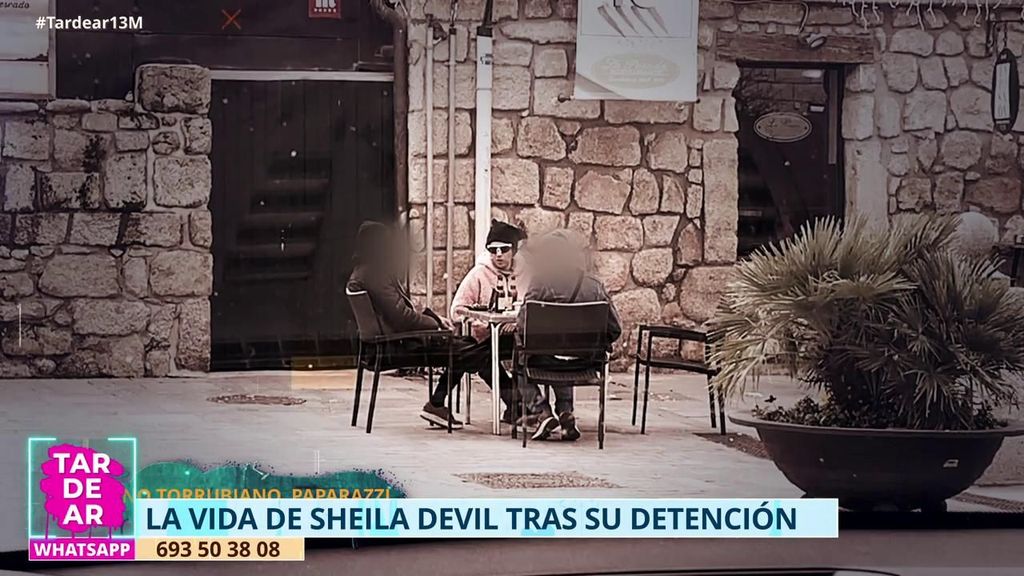 Las imágenes inéditas que muestran cómo es la vida de Sheila Devil tras su detención