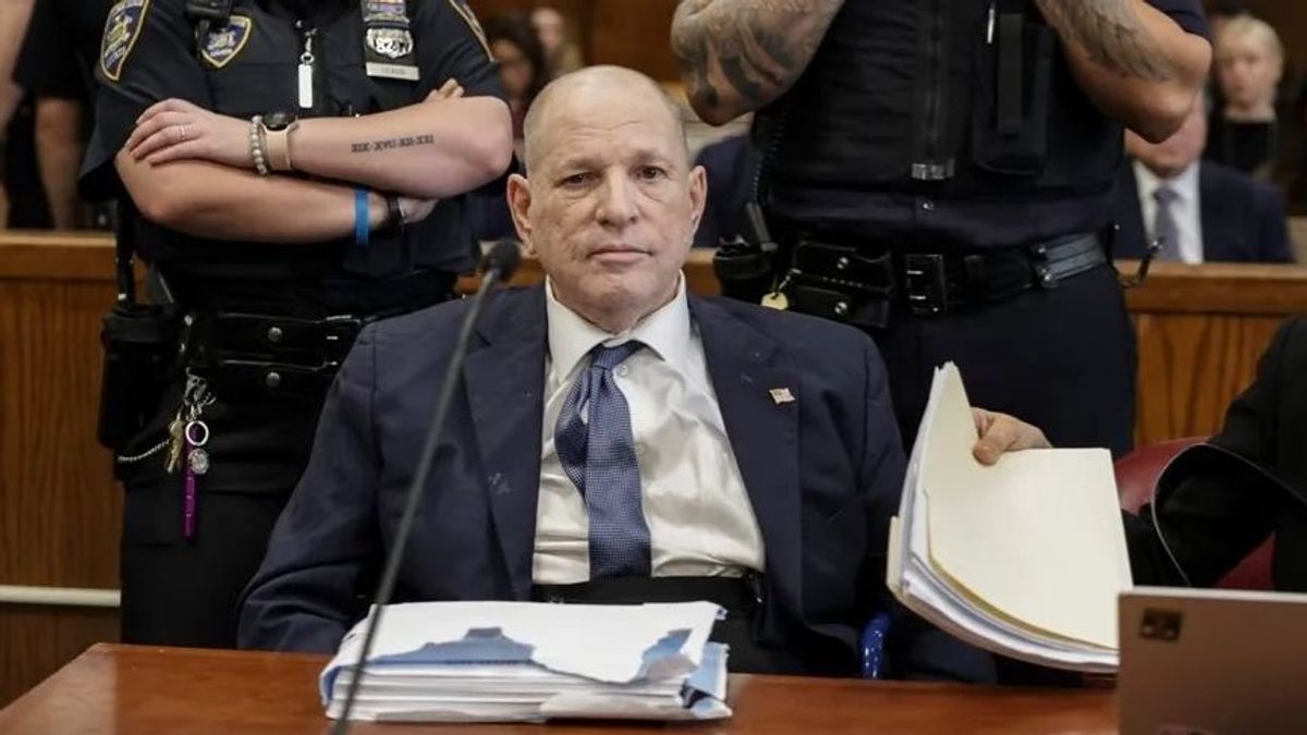 El ex productor de cine Harvey Weinstein comparece para una audiencia en el Tribunal Penal de Manhattan. EFE
