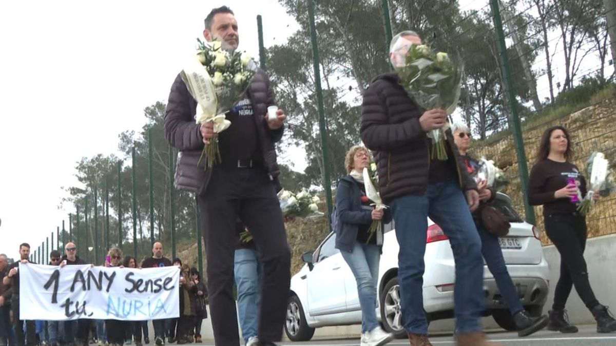 El homenaje a Núria, la cocinera asesinada hace un año en la cárcel de Mas d'Enric: