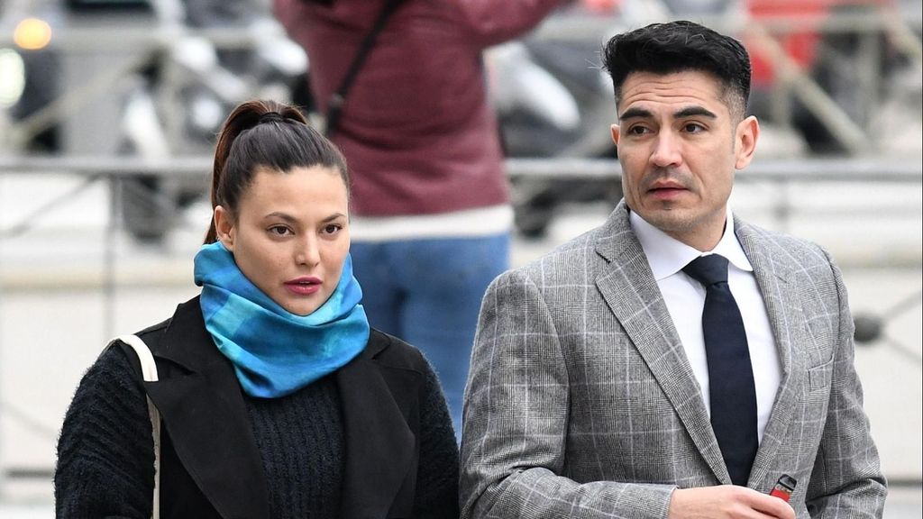 Elisa Mouliáa a su llegada a los juzgados de Plaza de Castilla