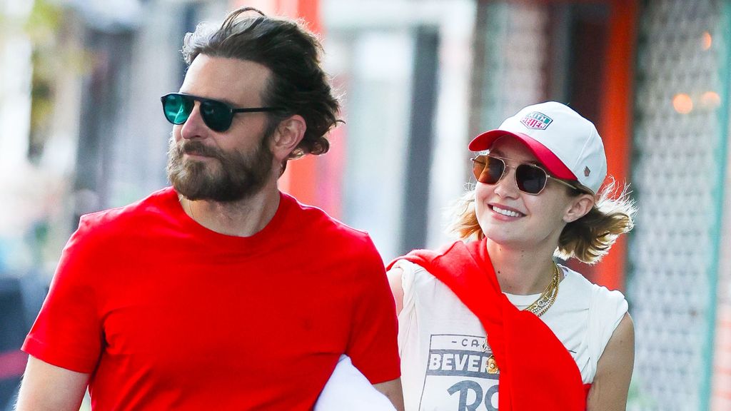 Gigi Hadid y su novio Bradley Cooper