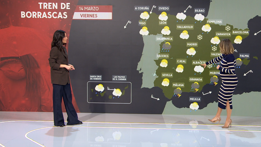 La predicción del tiempo para este fin de semana: la nieve y el frío no dan tregua en España