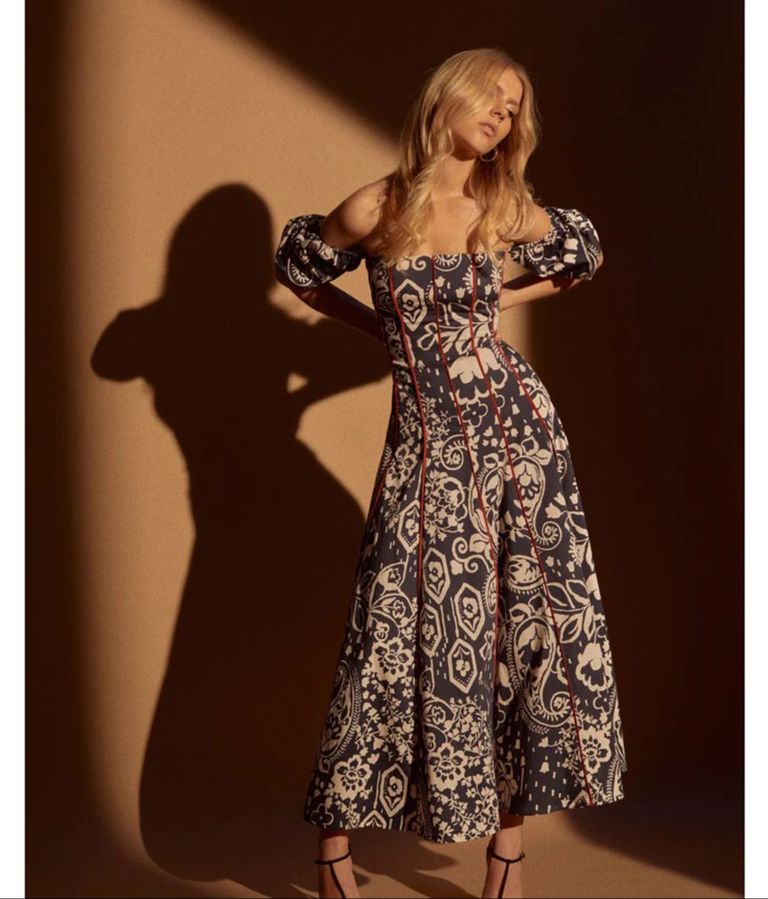 Vestidos imperio de hombros descubiertos con escote en forma de corazón Borgoña Tallas Grandes