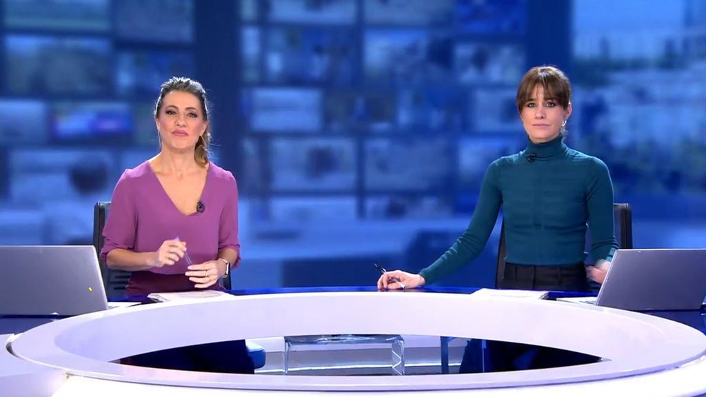 Con Isabel Jiménez y Ángeles Blanco Informativos Telecinco 2025 Mediodía 14/03/2025