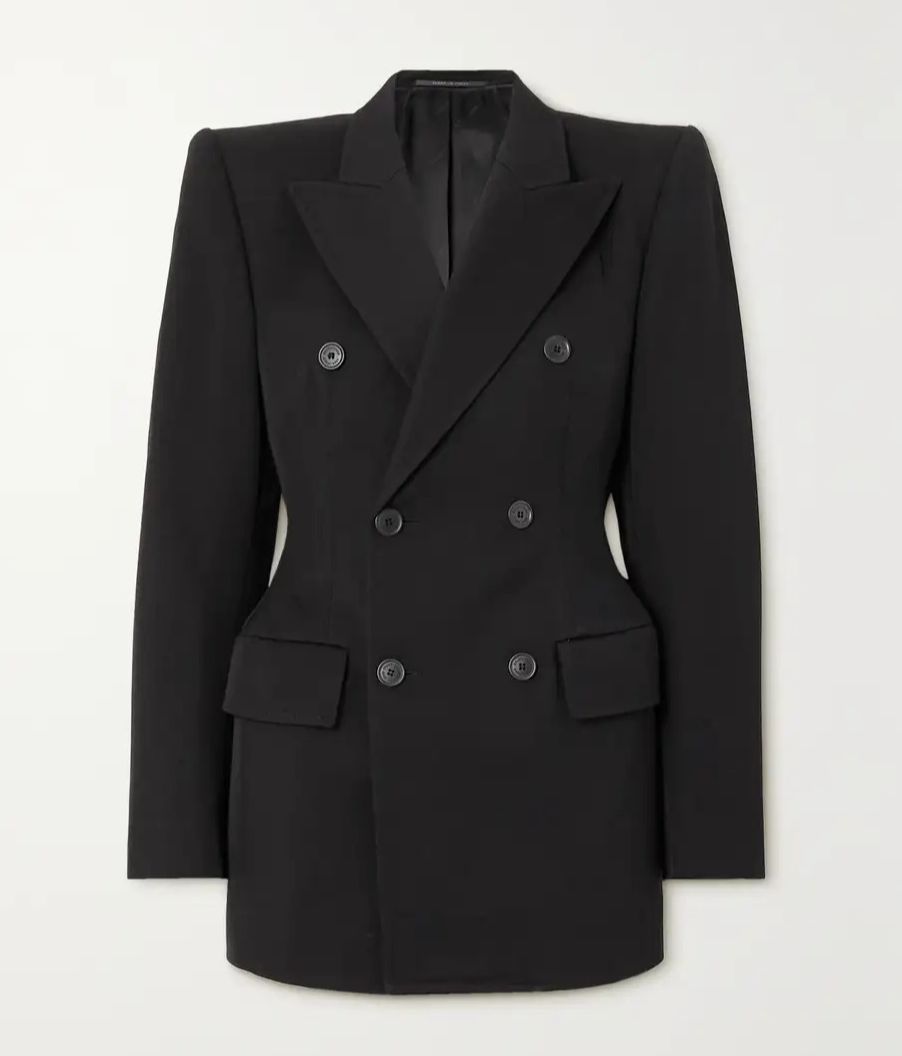 chaqueta Hourglass de Balenciaga