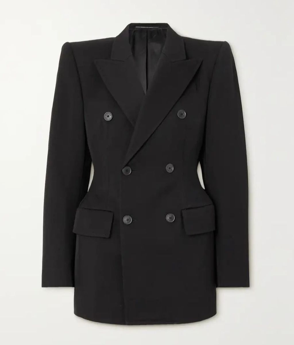 chaqueta Hourglass de Balenciaga