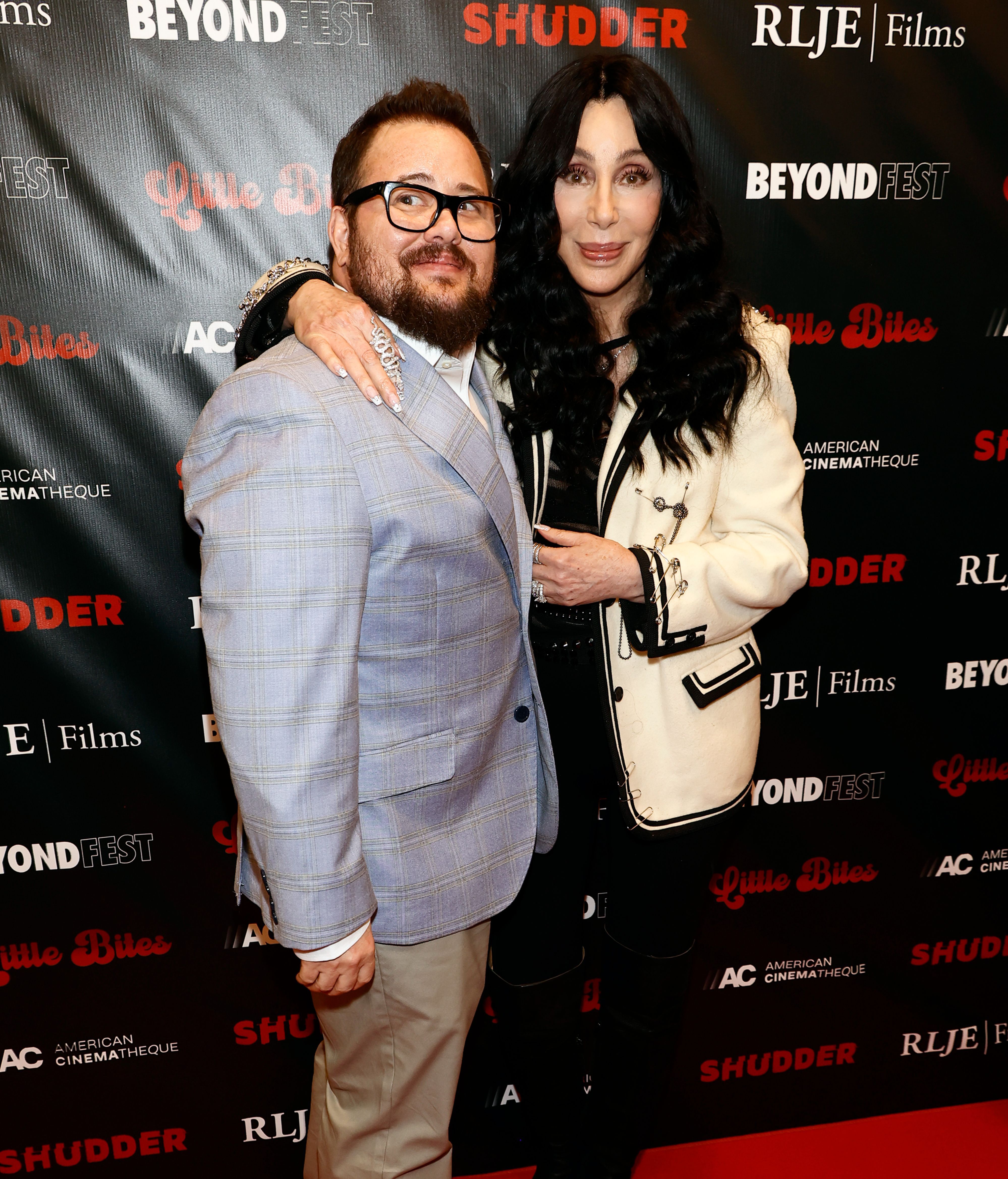 Chaz y Cher en una imagen reciente
